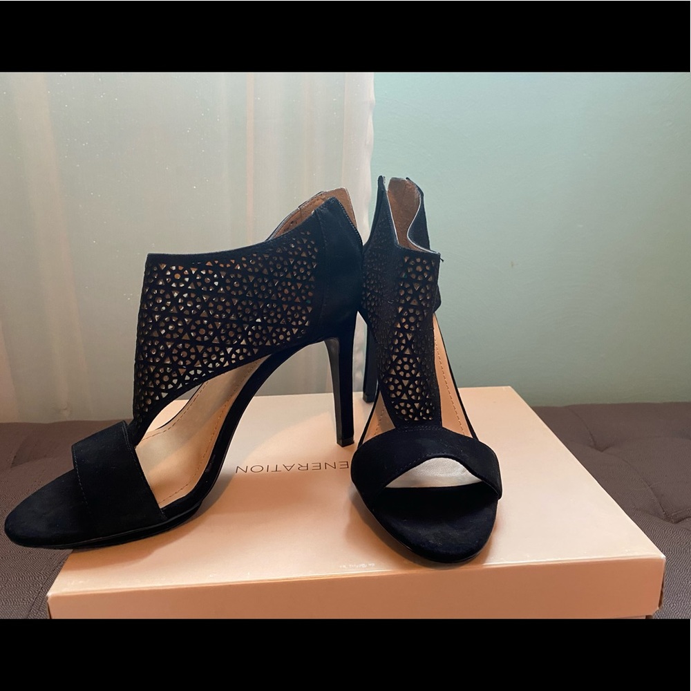 BCBG black heels